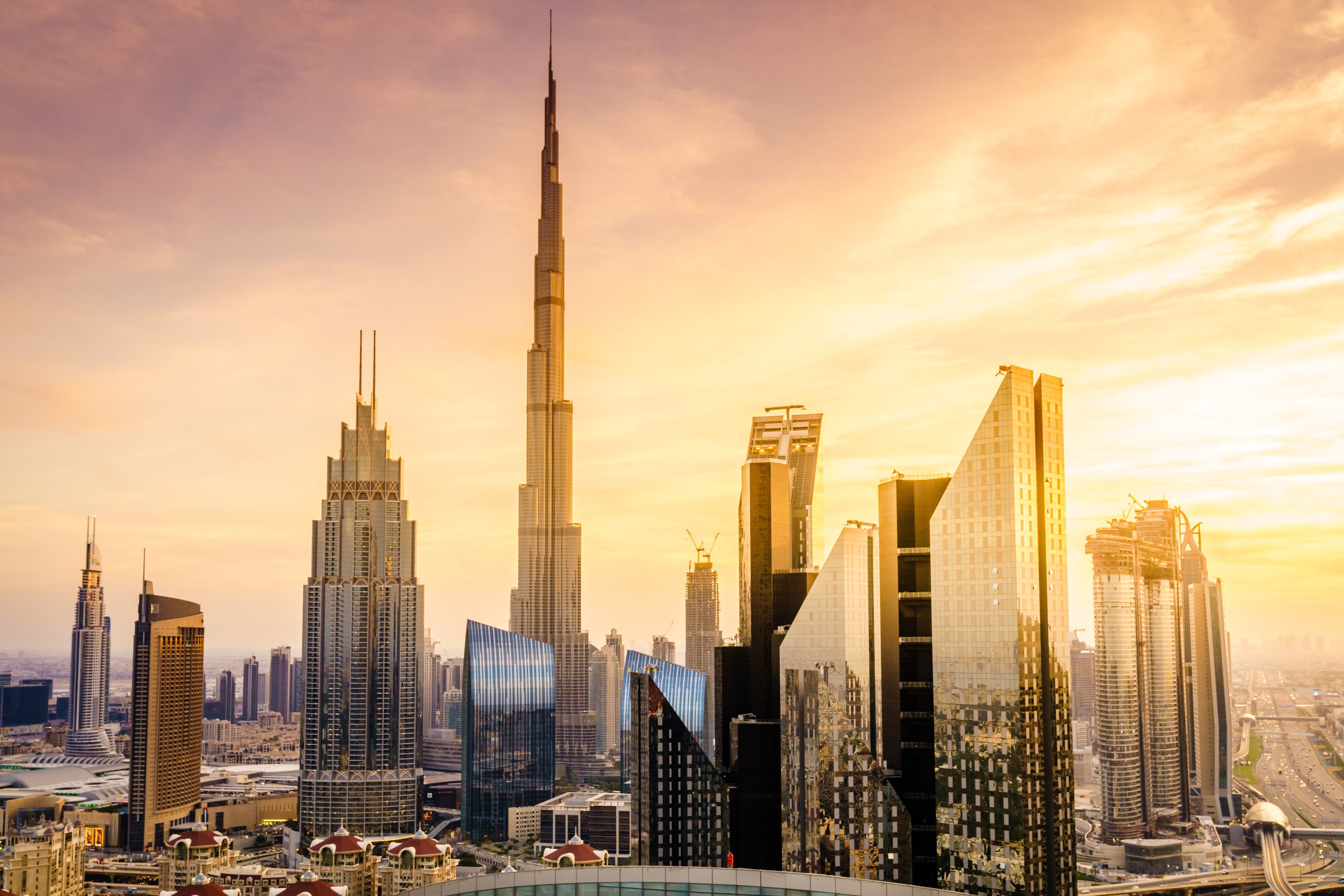 Dubai downtown skyline